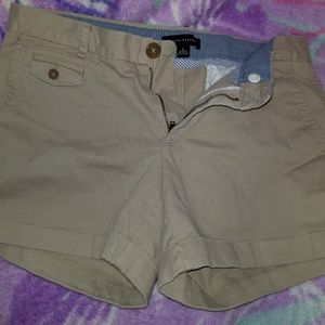 SOLD**Banana Republic brand shorts, tan, 8